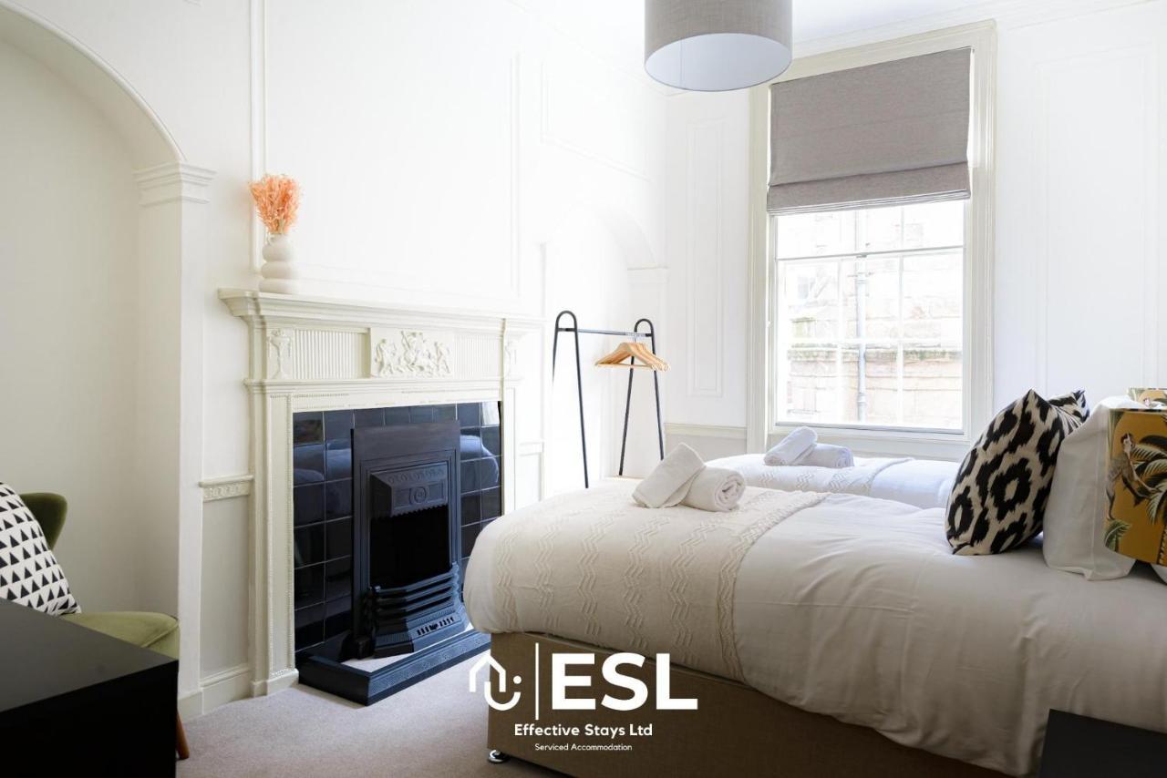 Most Central Luxury Grade 2 Listed Apartment Overlooking Shrewsbury Square - Free Parking Exteriér fotografie
