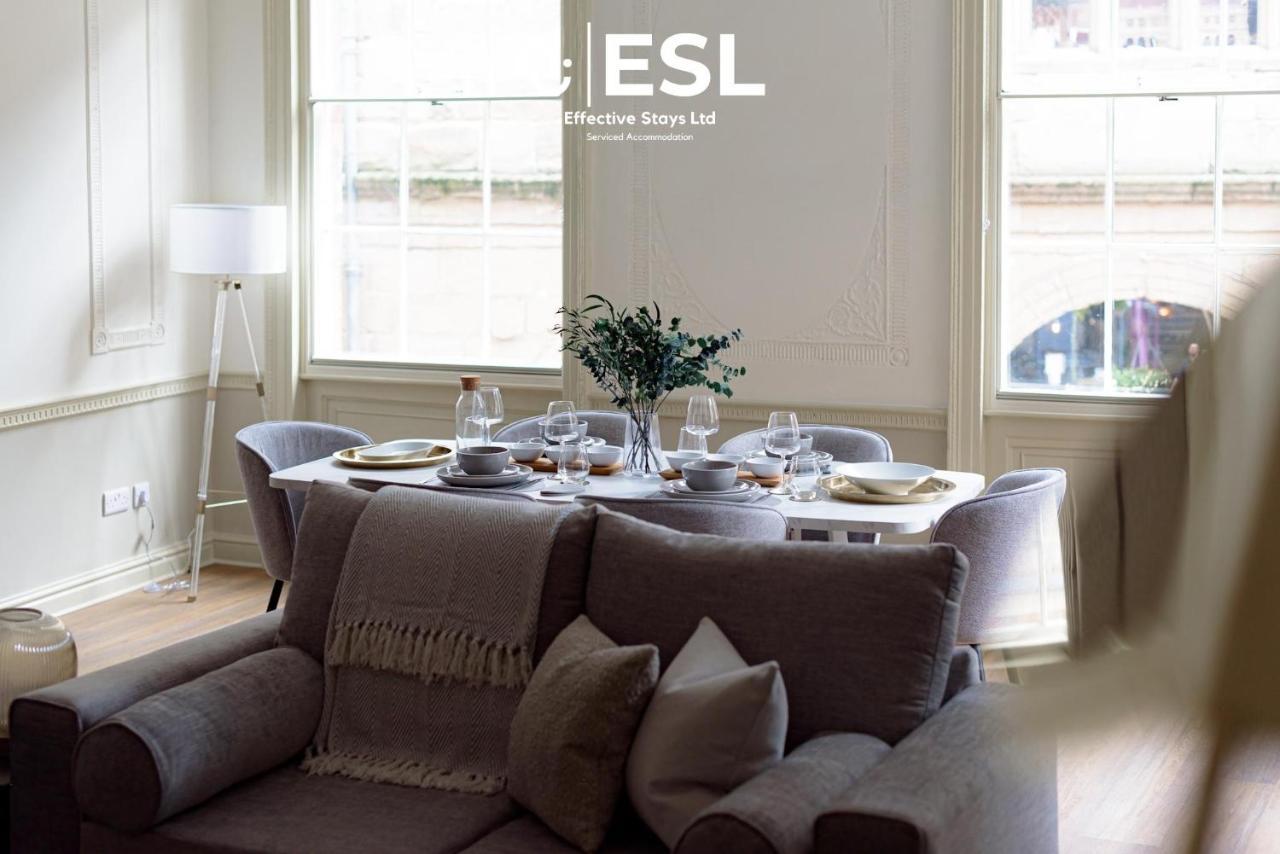 Most Central Luxury Grade 2 Listed Apartment Overlooking Shrewsbury Square - Free Parking Exteriér fotografie