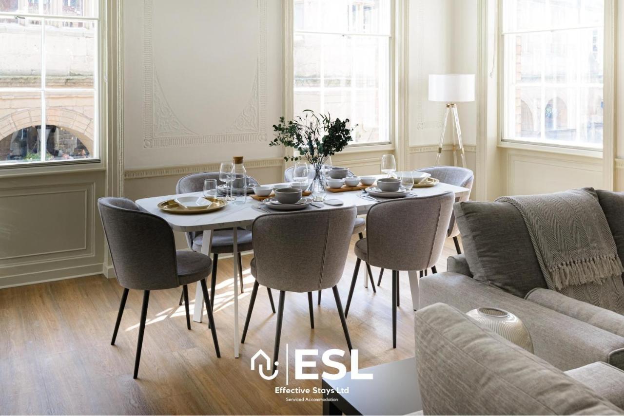 Most Central Luxury Grade 2 Listed Apartment Overlooking Shrewsbury Square - Free Parking Exteriér fotografie