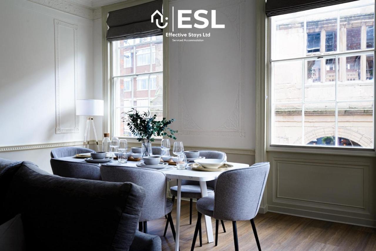 Most Central Luxury Grade 2 Listed Apartment Overlooking Shrewsbury Square - Free Parking Exteriér fotografie