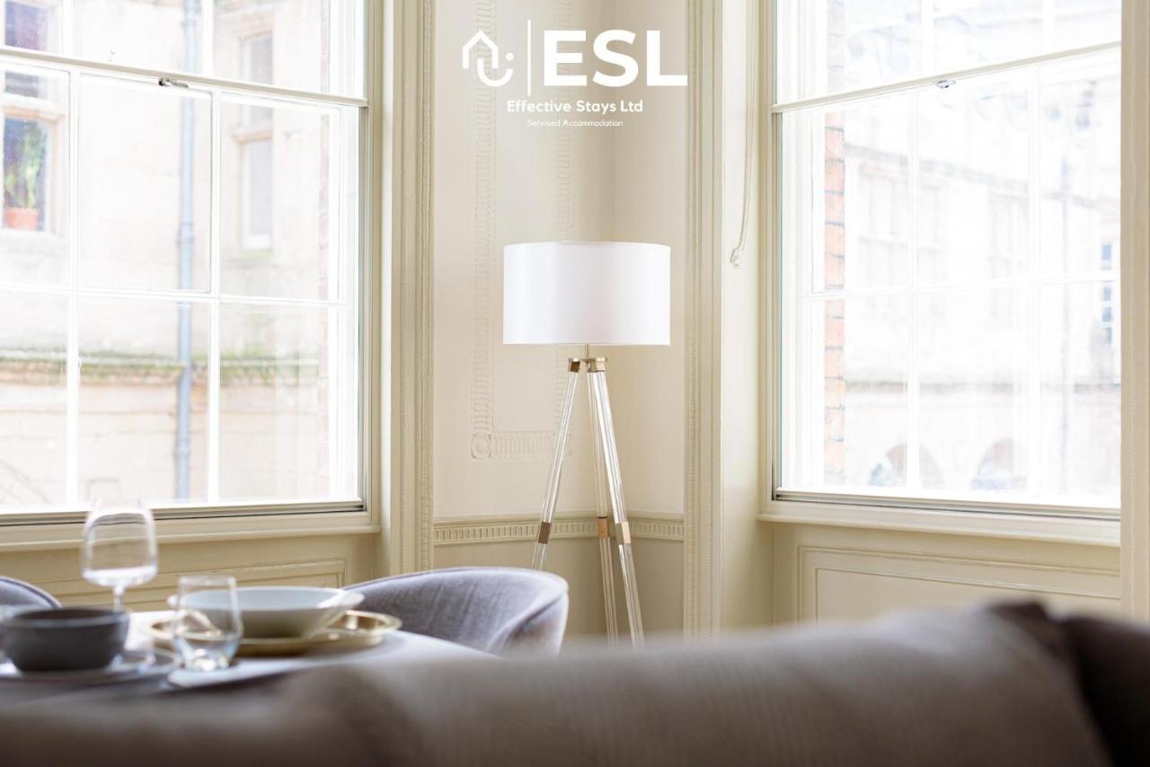Most Central Luxury Grade 2 Listed Apartment Overlooking Shrewsbury Square - Free Parking Exteriér fotografie