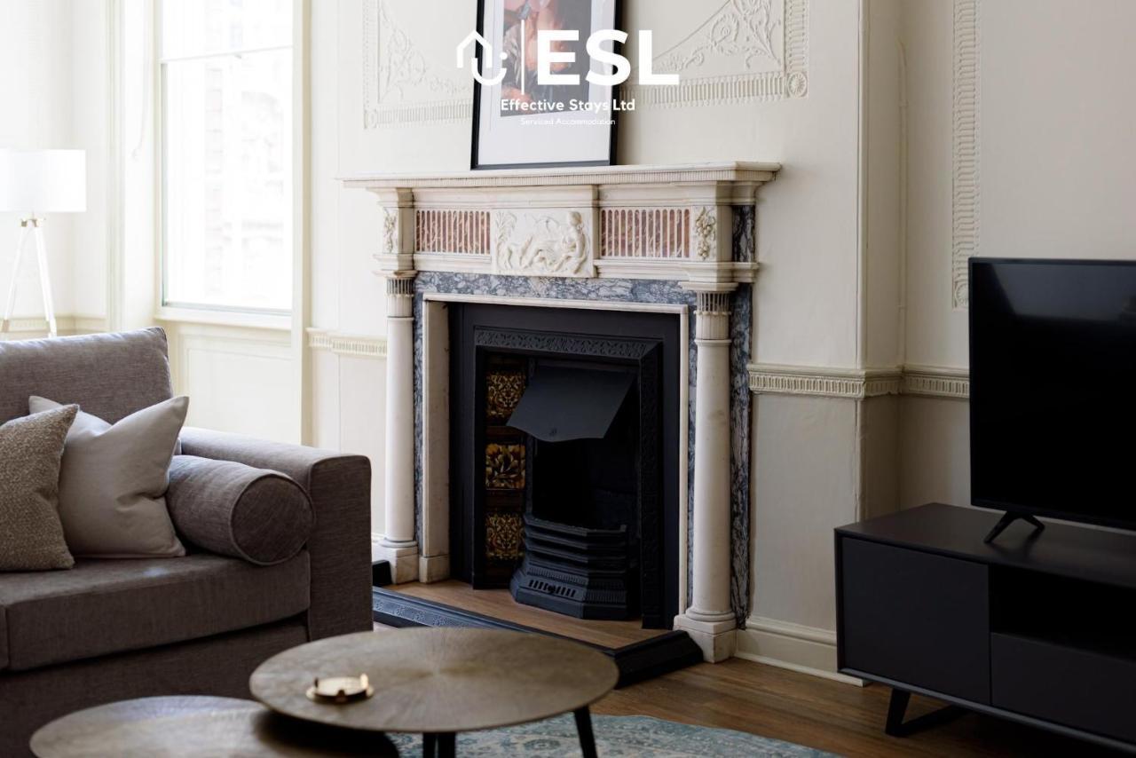 Most Central Luxury Grade 2 Listed Apartment Overlooking Shrewsbury Square - Free Parking Exteriér fotografie