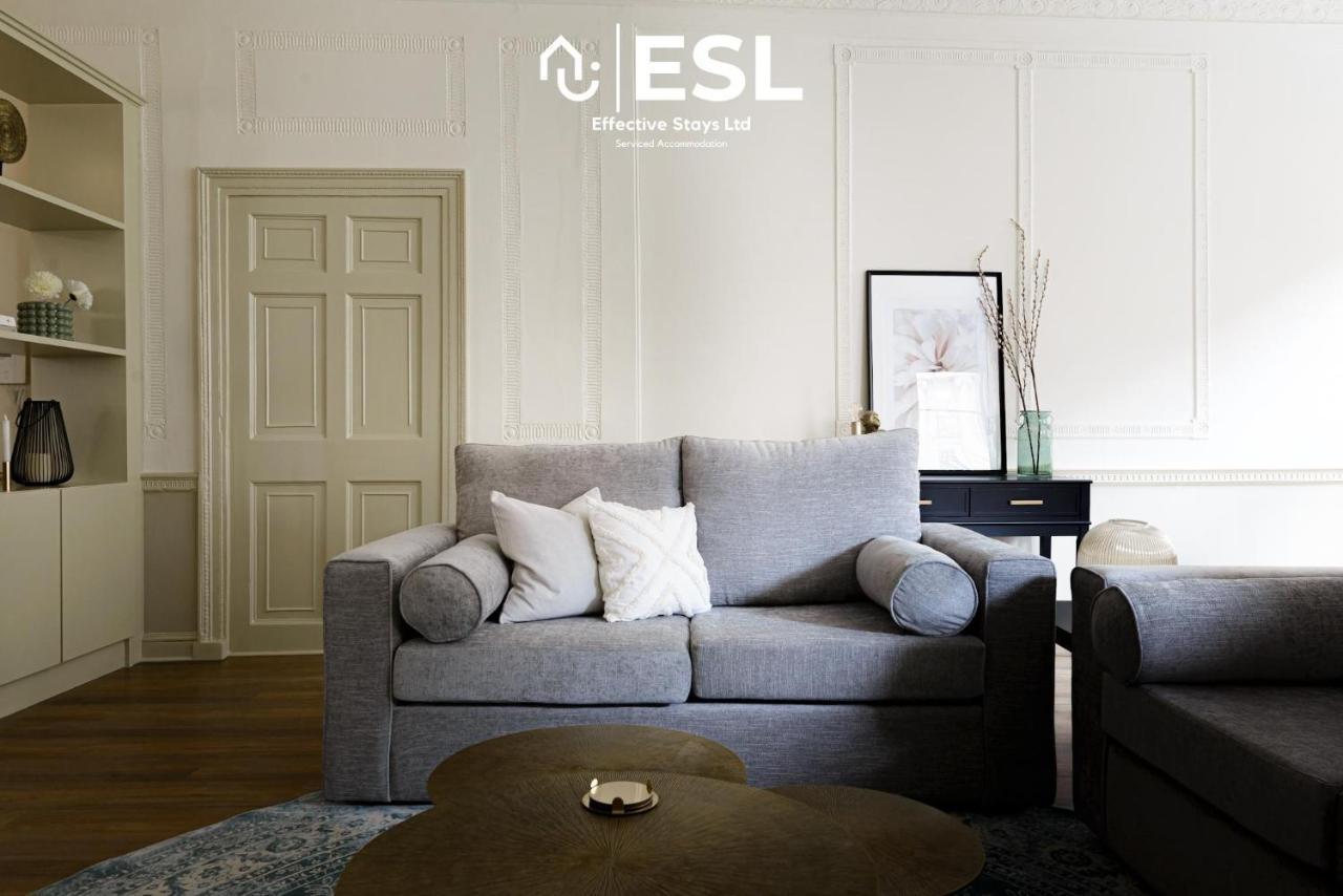 Most Central Luxury Grade 2 Listed Apartment Overlooking Shrewsbury Square - Free Parking Exteriér fotografie