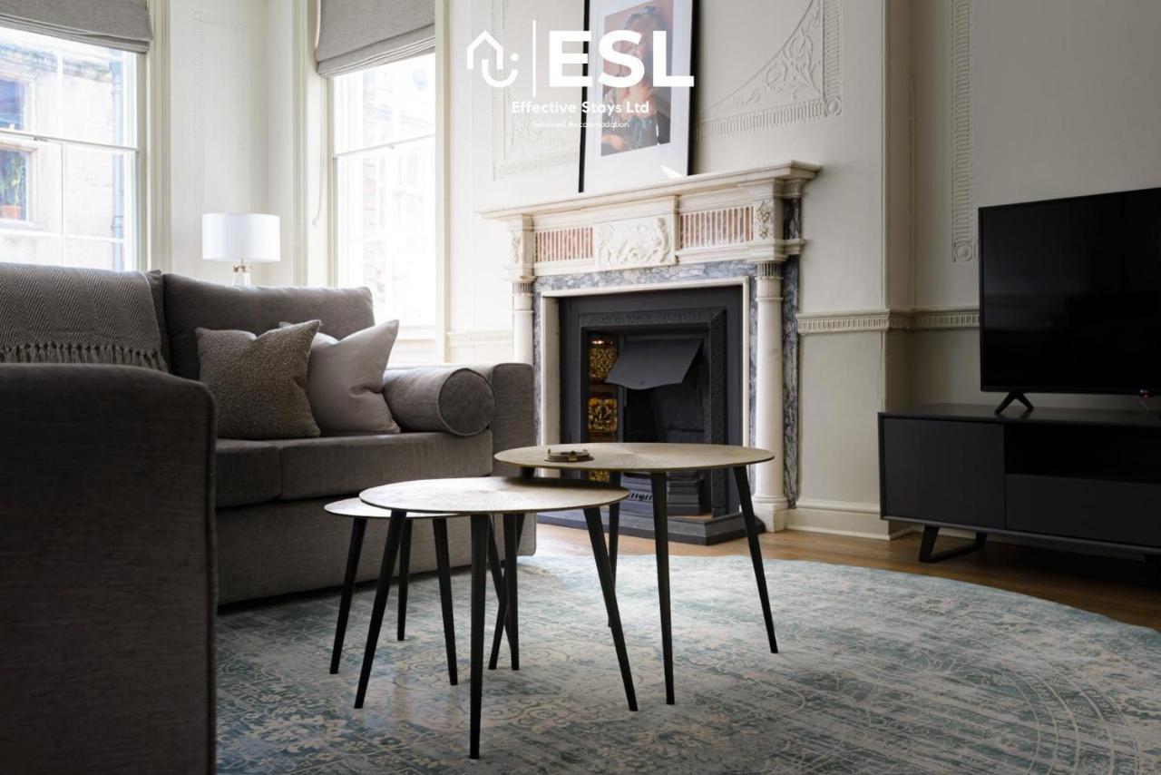 Most Central Luxury Grade 2 Listed Apartment Overlooking Shrewsbury Square - Free Parking Exteriér fotografie